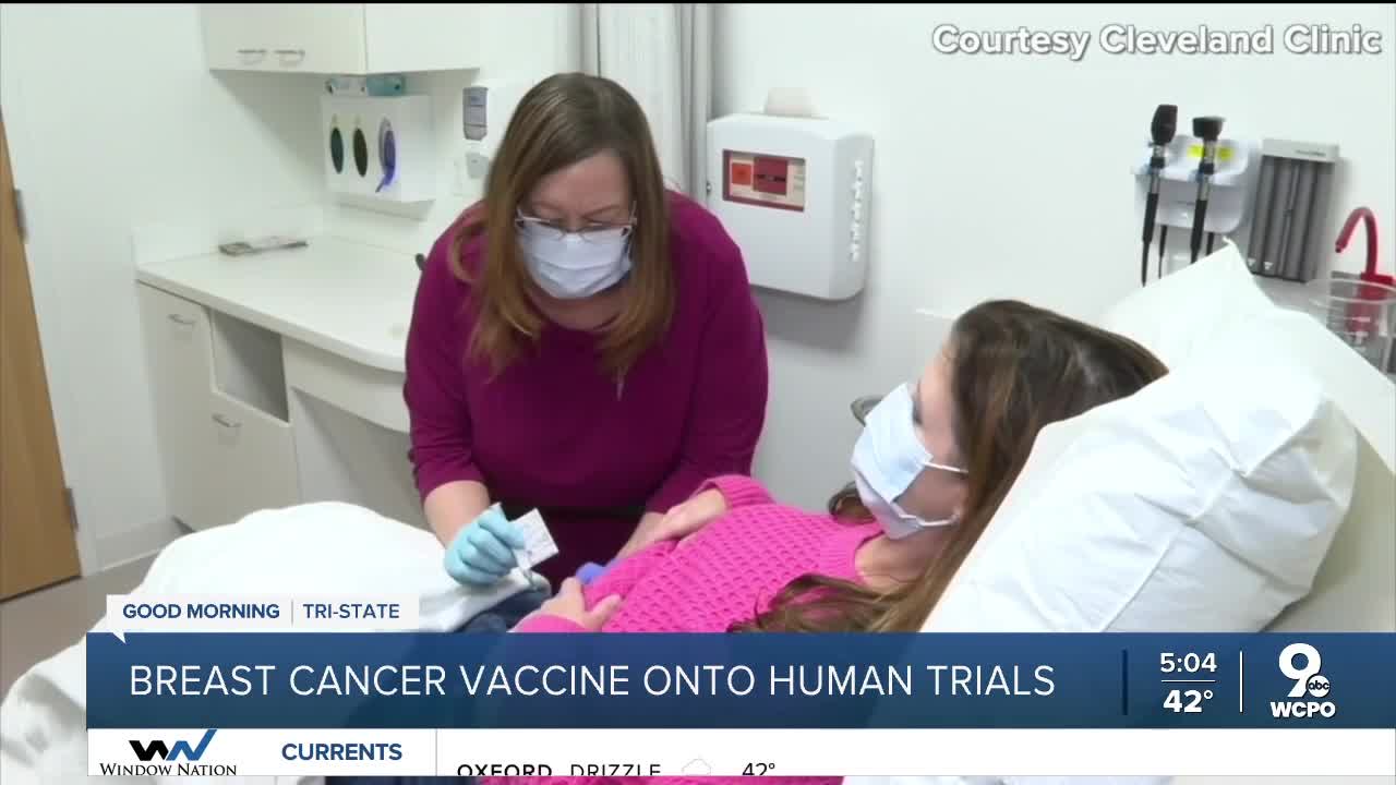 Breast cancer vaccine trials show encouraging results for Ohio doctors