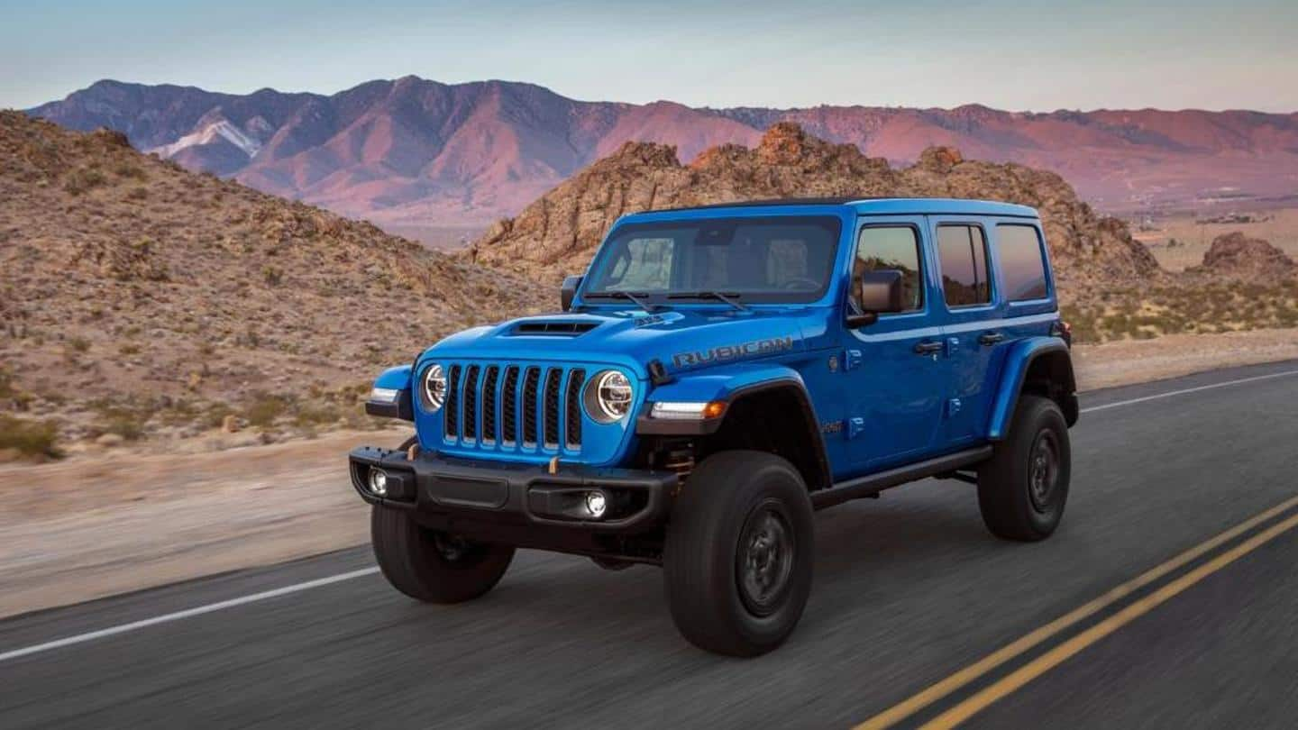 Jeep Wrangler Rubicon 392 Revealed With A V8 Petrol Engine