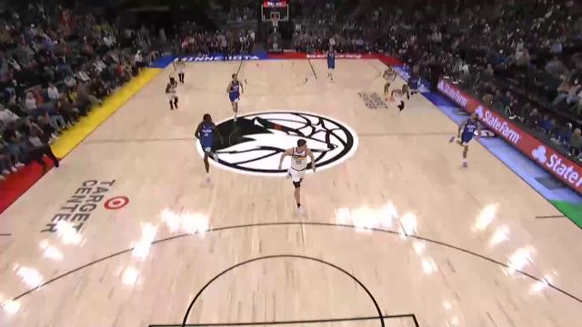 Bol with an alley oop vs the Minnesota Timberwolves