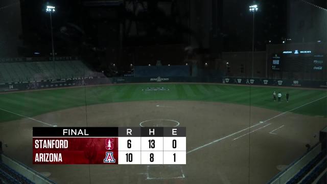 Arizona softball opens final homestand with 10-6 slugfest over Stanford