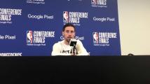 T.J. McConnell discusses the Pacers' Game 2 loss to the Celtics