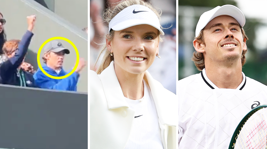 Yahoo Sport Australia - Alex de Minaur made the dash for his partner at Wimbledon. Find out more