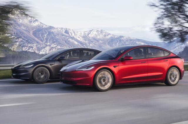 Tesla Model 3 refresh arrives with more range and an updated design