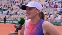 Swiatek felt 'better every day' at French Open