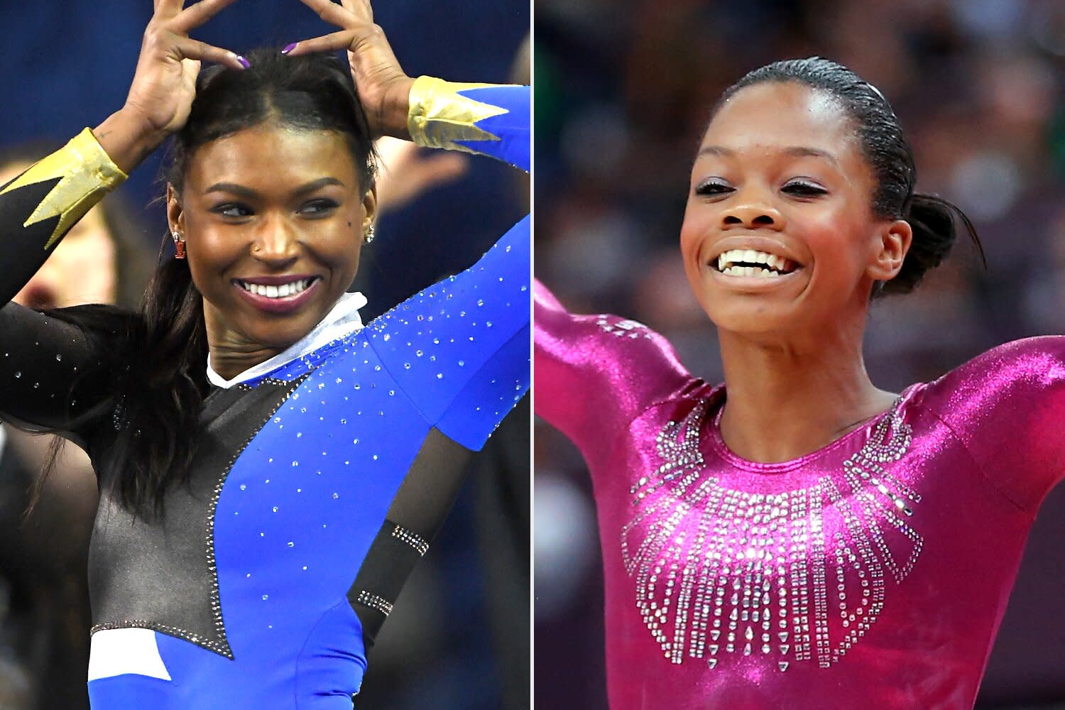 Nia Dennis Calls Gabby Douglas One Of Her Idols Reflects On Training Together It Was Insane