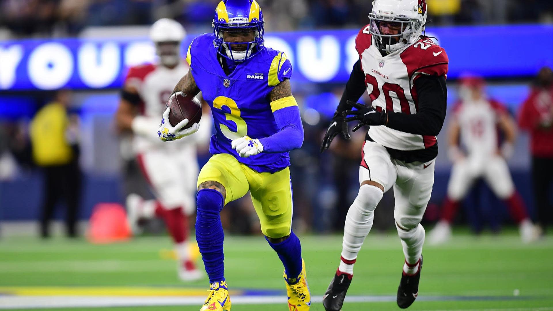 Why can't Giants get players like this? Rams' Odell Beckham Jr. does it all  in wild-card win vs. Cardinals 