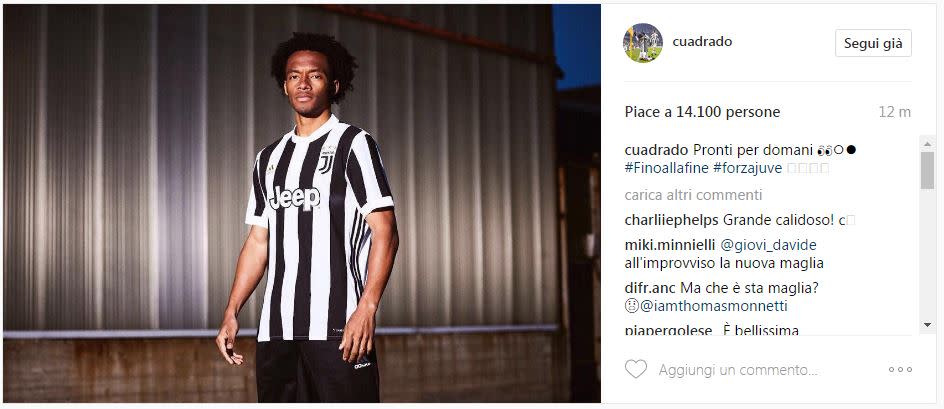 cuadrado jersey number