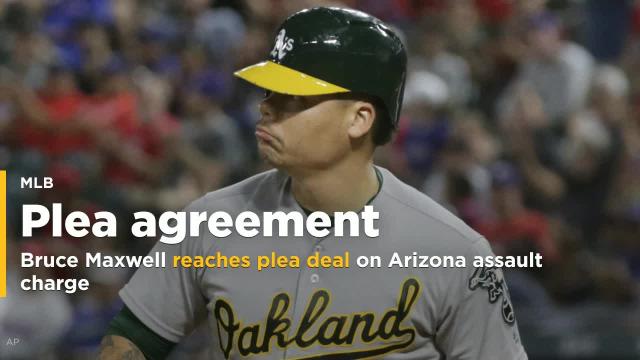 Bruce Maxwell reaches plea deal on Arizona assault charge