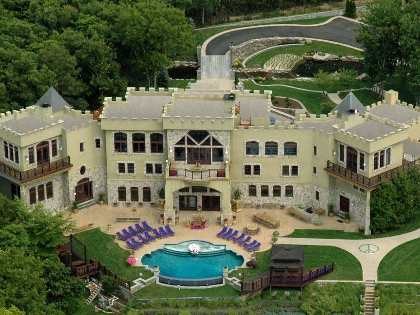 2 brothers built a Hamptons party castle filled with dragons in the 90s. They've..