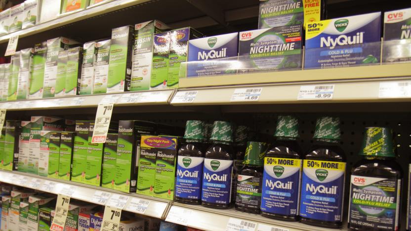 Cold medicine for sale in Walgreens. (Photo by: Jeff Greenberg/Universal Images Group via Getty Images)