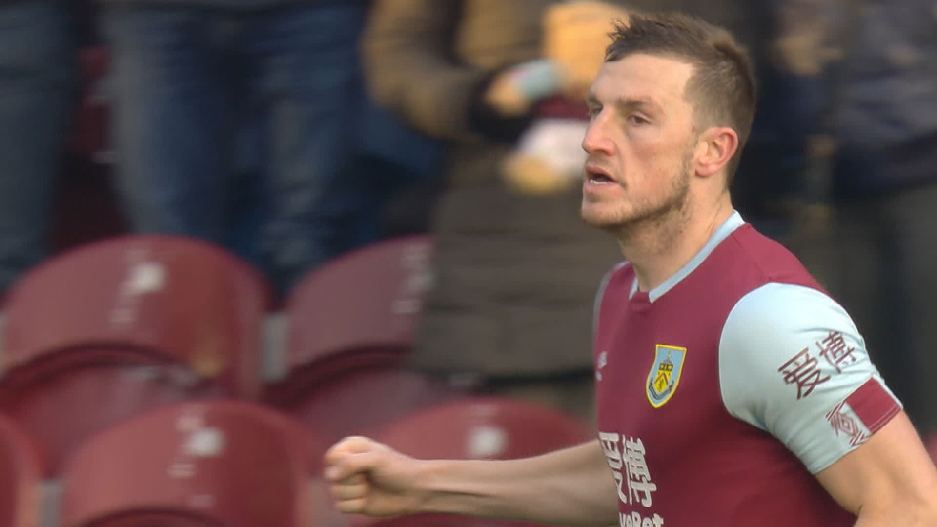 Wood scrambles home Burnley's equalizer [Video] - 1920 x 1080 jpeg 110kB