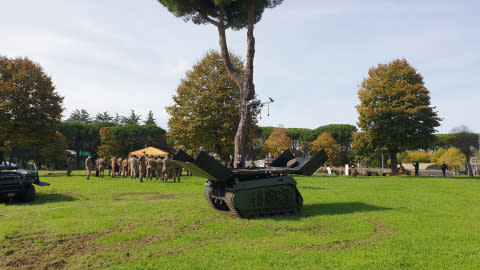 Milrem Robotics demonstrated its autonomous THeMIS UGV to the Italian Army - Image