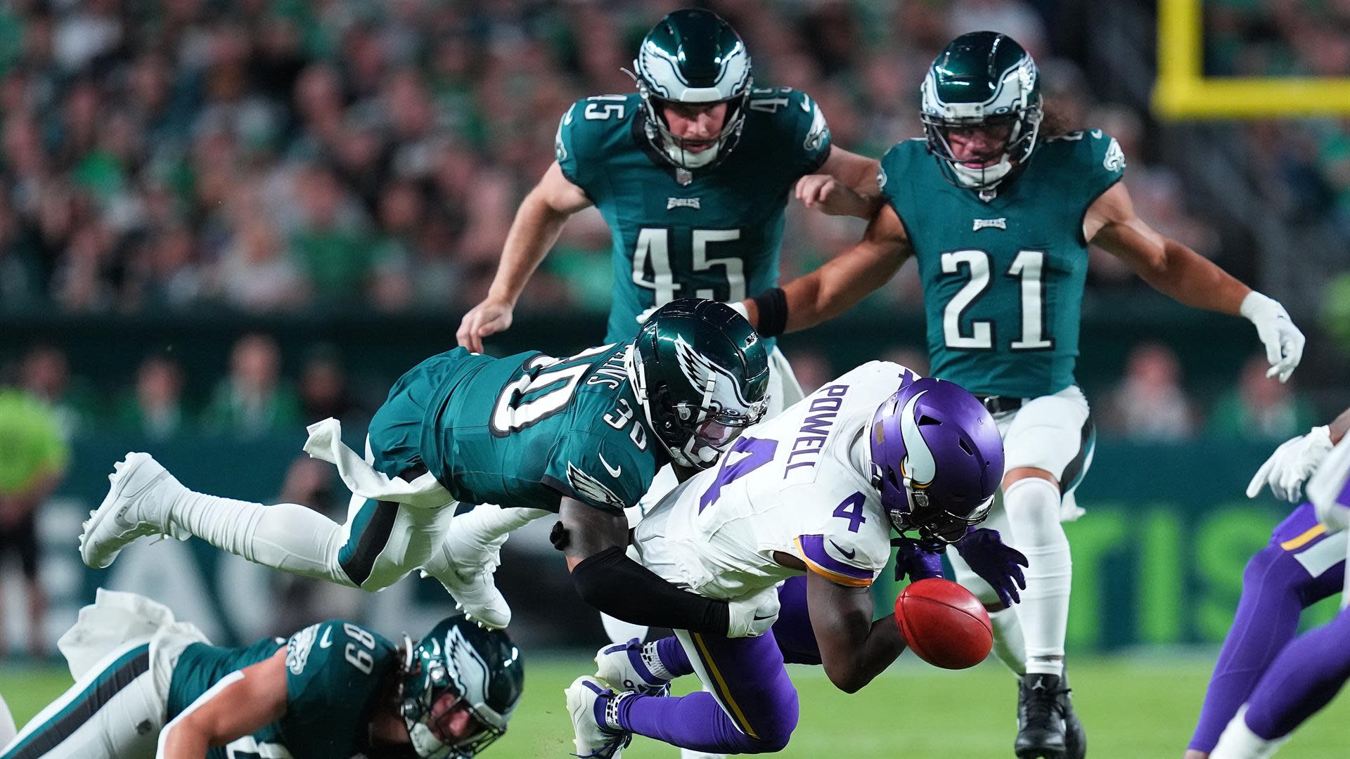 Vikings-Eagles Sets New  TNF Mark for Streaming Viewers