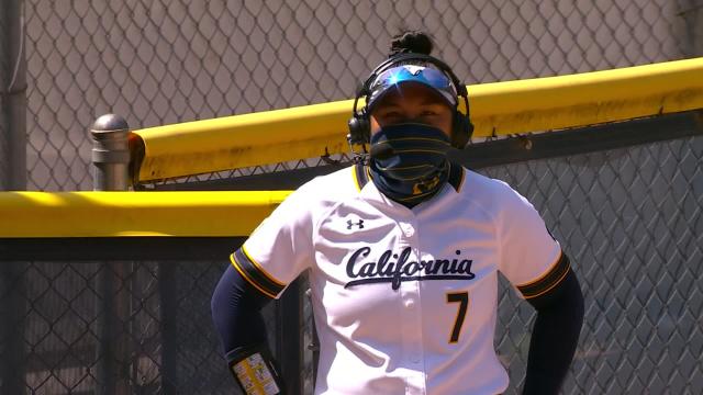 California softball's Aleia Agbayani breaks down her game-winning double