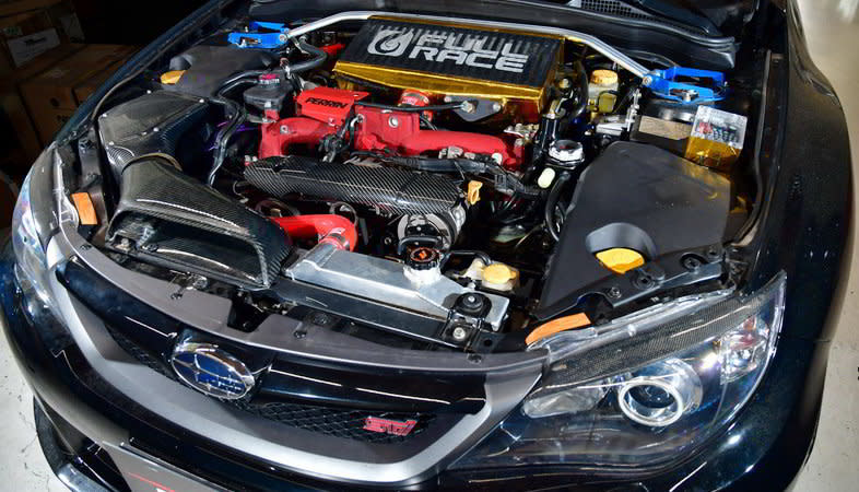 真的 鯊很大 Subaru Grf Impreza Sti 656 8hp 猛改式樣in Taiwan