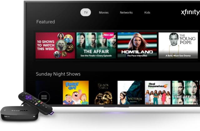 Xfinity TV app on Roku