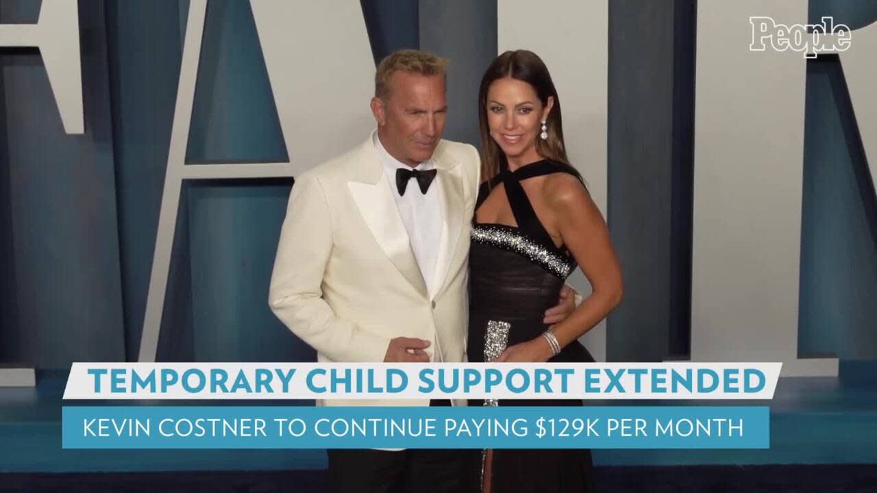 Kevin Costner's estranged wife wears Prada purse after begging court for  more child support