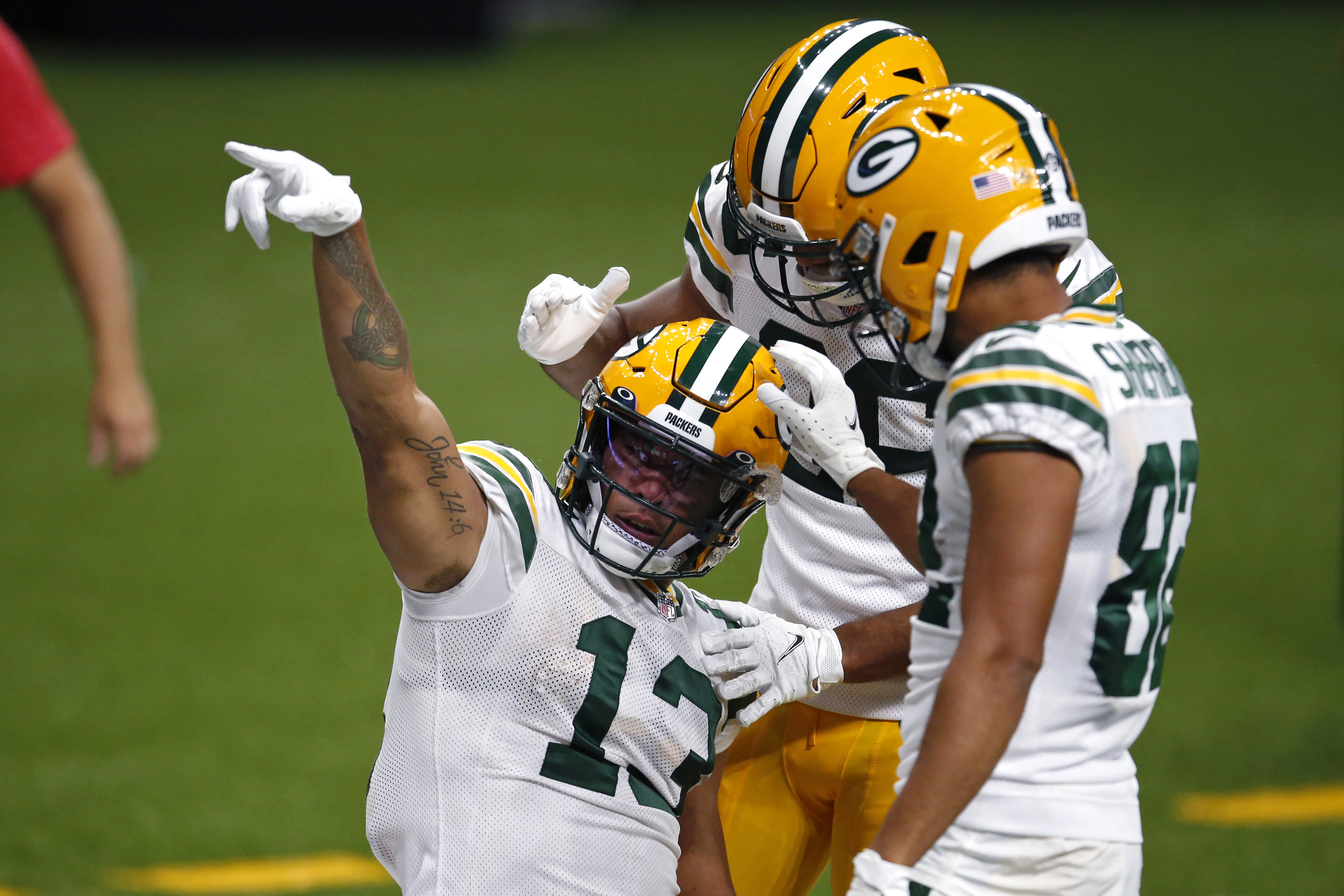 Packers place LB Kirksey, WR Lazard on injured reserve