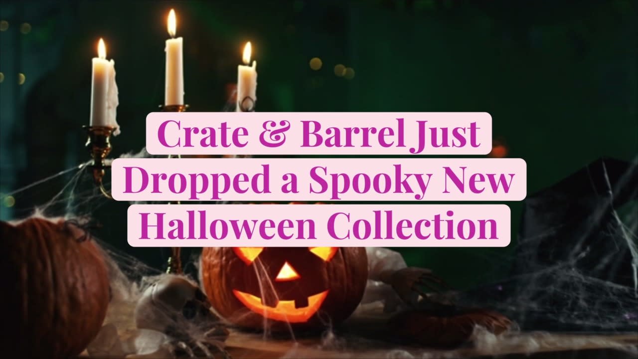 Crate&Barrel, Dining, Crate Barrel Bat Halloween Spooky Double  Oldfashioned Glasses Set Of 2