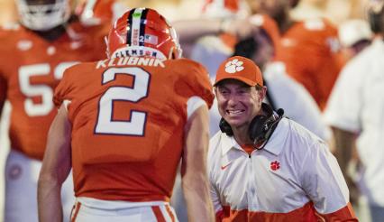 How Clemson's 'windshield mentality' — and some timely upsets — put the Tigers in prime position for a playoff spot