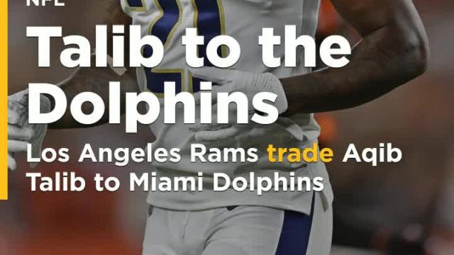 Rams trade Aqib Talib to Dolphins