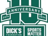 The DICK'S Sporting Goods Foundation Celebrates the 10 Year Anniversary of Its Sports Matter Program With New $2 Million Grant Initiative