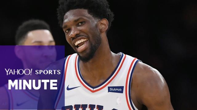 Joel Embiid scores 46 points in 76ers 115-109 win over Lakers
