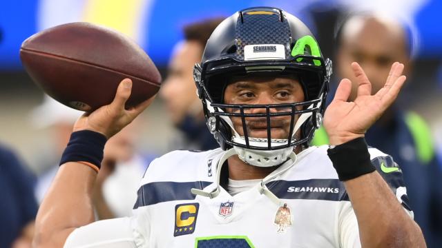 Russell Wilson Practiced With the Texas Rangers and Fans Went Nuts