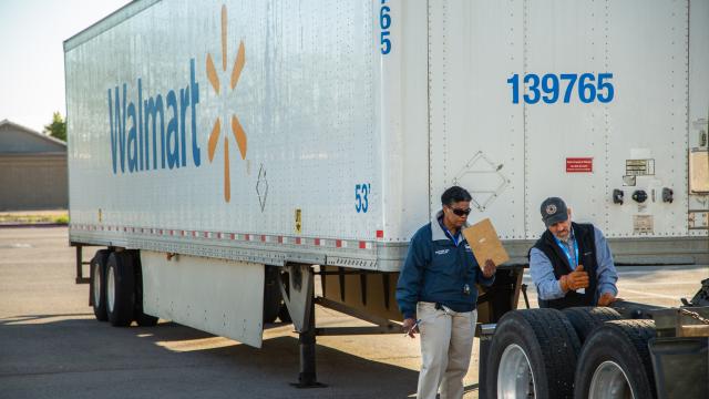 walmart truck driver strike 2021