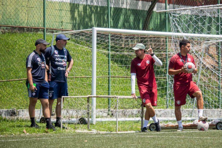 Fluminense recibe en el Xerém a los entrenadores de la selección chilena