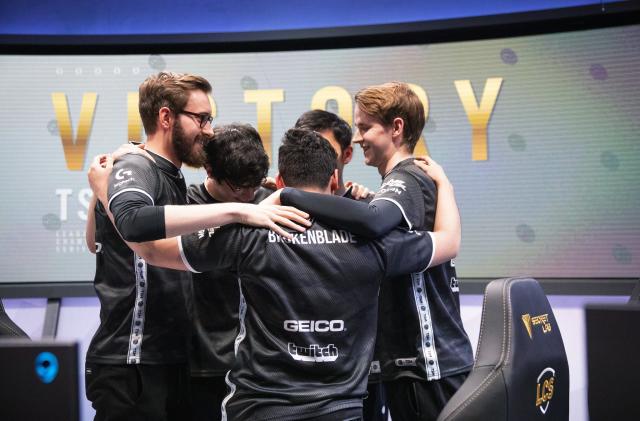 Soren "Bjergsen" Bjerg and his team, TSM, in 2019