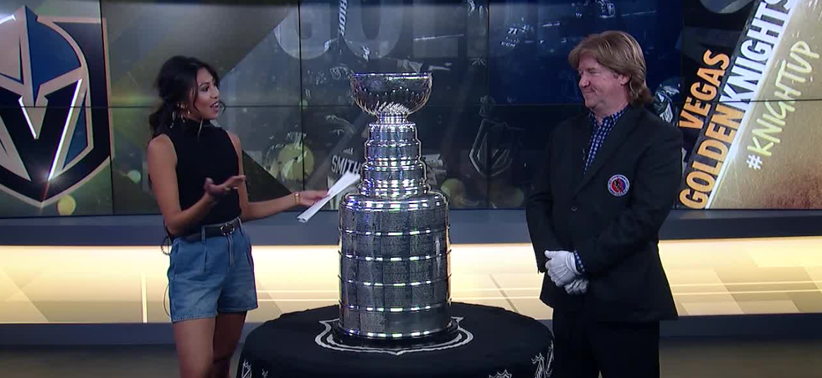 Stanley Cup arrives in Las Vegas as Golden Knights take on Florida