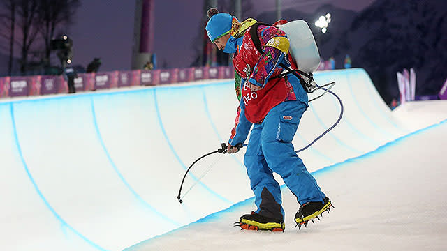 Halfpipe conditions play role in final