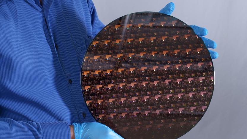 A 2 nm wafer fabricated at IBM Research's Albany facility