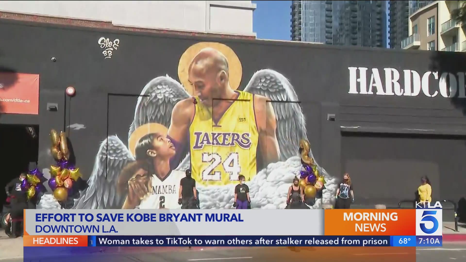 Kobe Bryant Lakers Murals on Twitter  Kobe bryant black mamba, Kobe lebron,  Bryant lakers