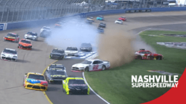 Chaos at Nashville leads to multiple wrecks; ends Austin Cindric’s day