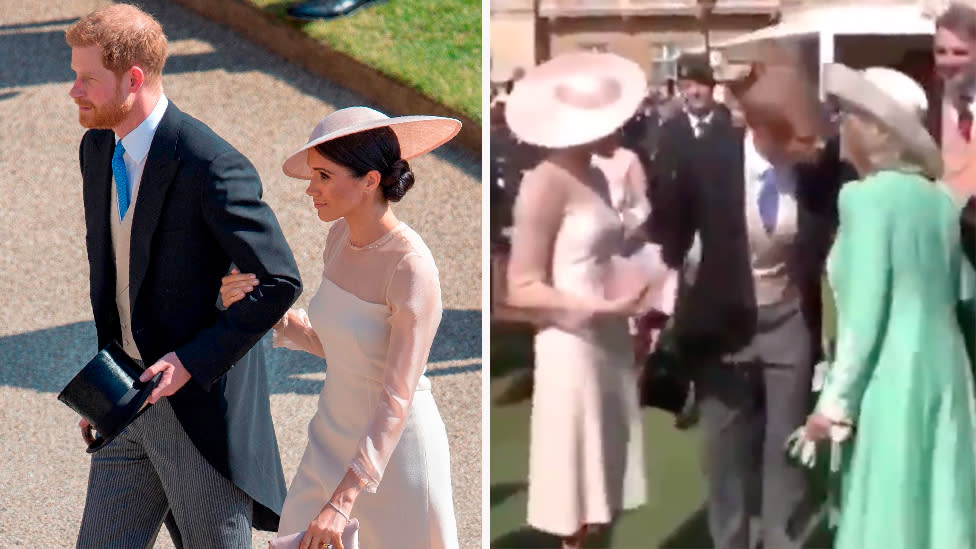 Prince Harry Meghan Markle 'told to leave' event shock video