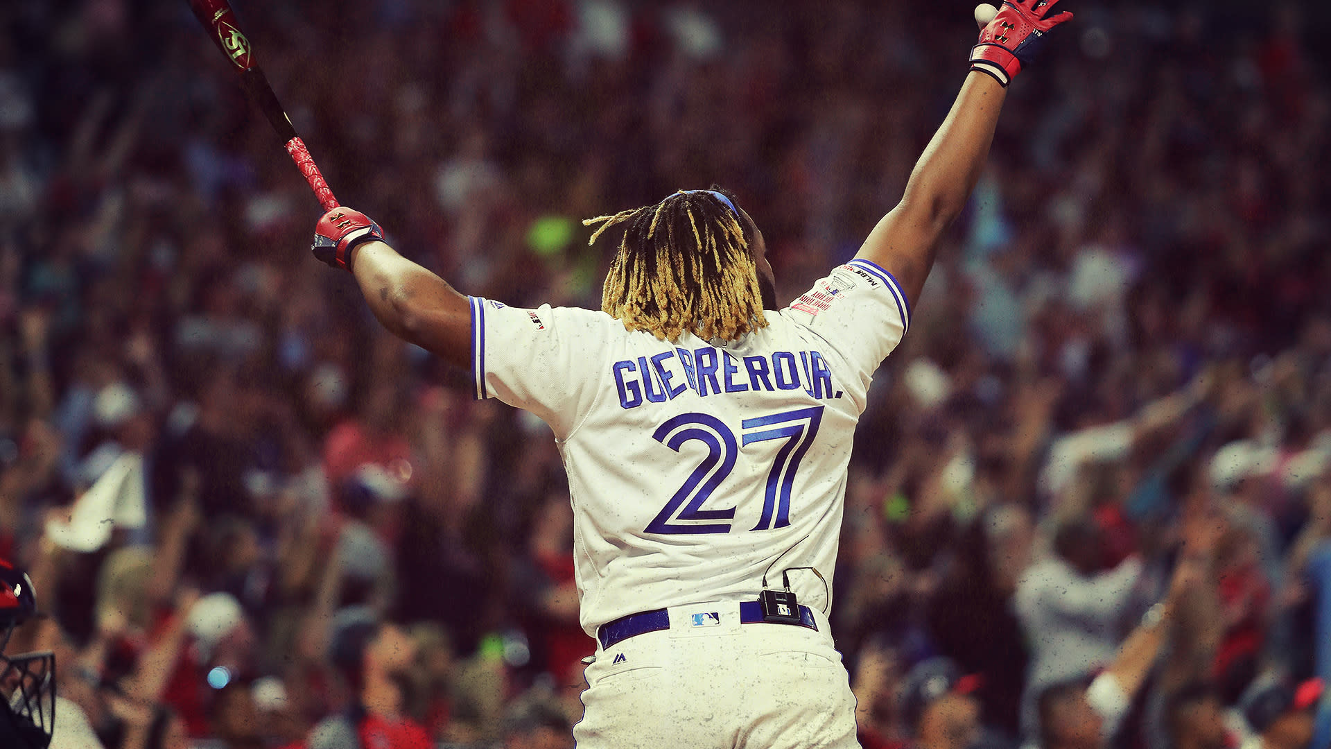 Vladimir Guerrero Jr. hits 100th HR, will give milestone ball to dad