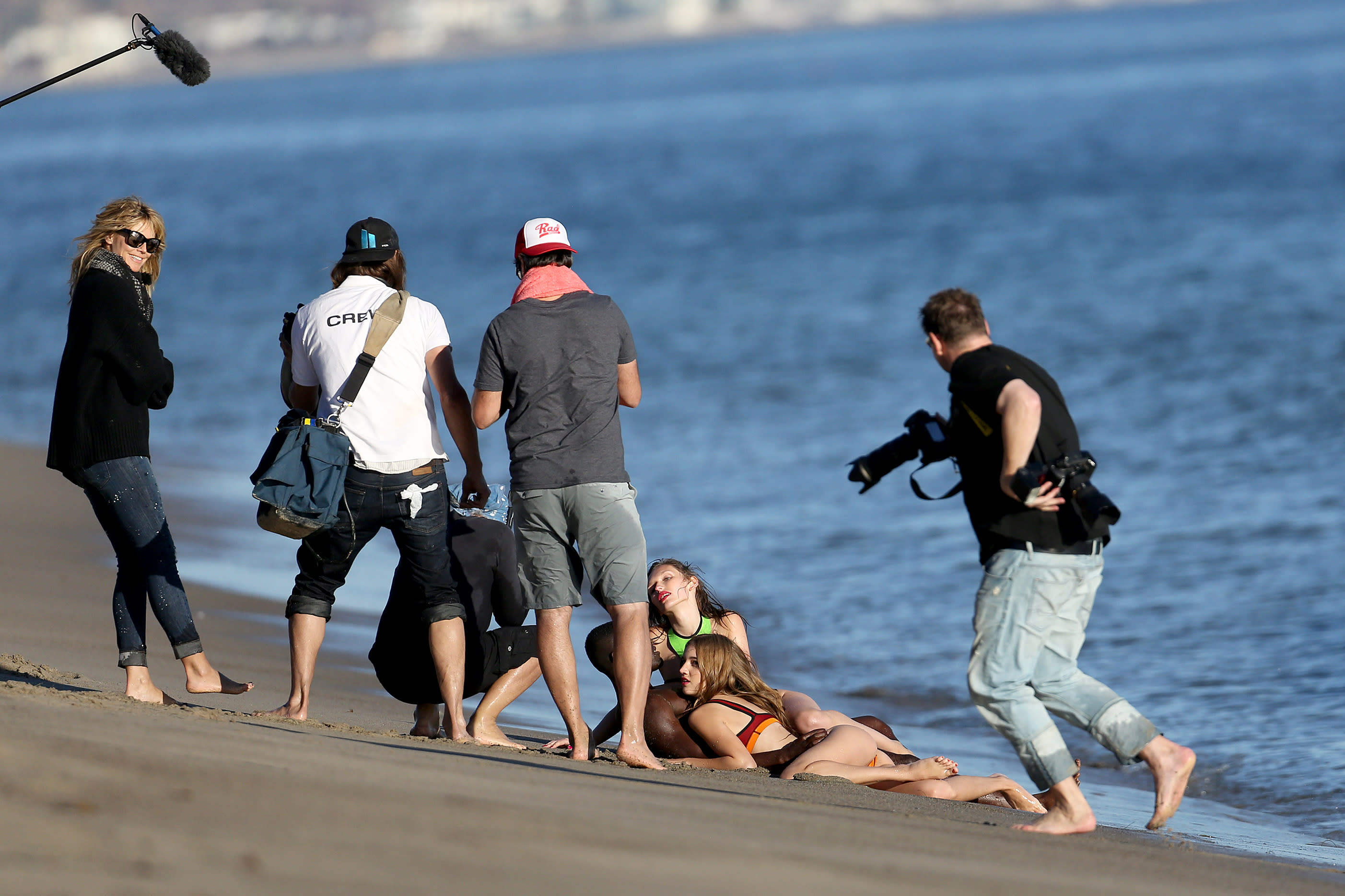 Germany S Next Topmodel Flotter Dreier Am Strand Video