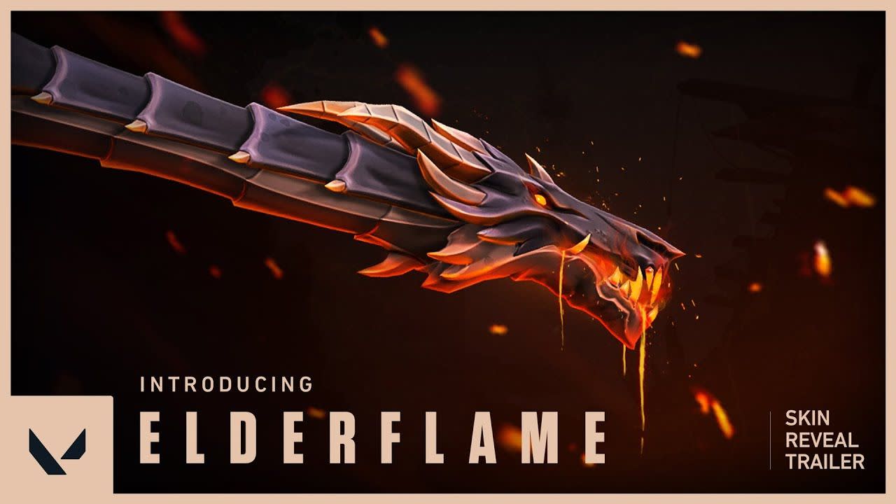  Suara  naga skin Elderflame Valorant dibuat dari suara  