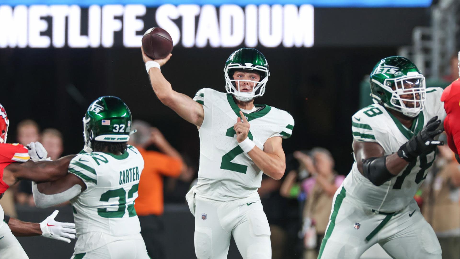 NFL betting, odds: Jets' Super Bowl odds skyrocket after confirmation of  Aaron Rodgers' Achilles injury [Video]