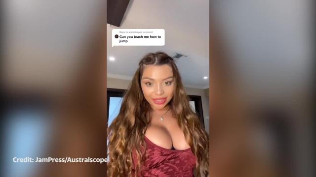 Boobs on tik tok