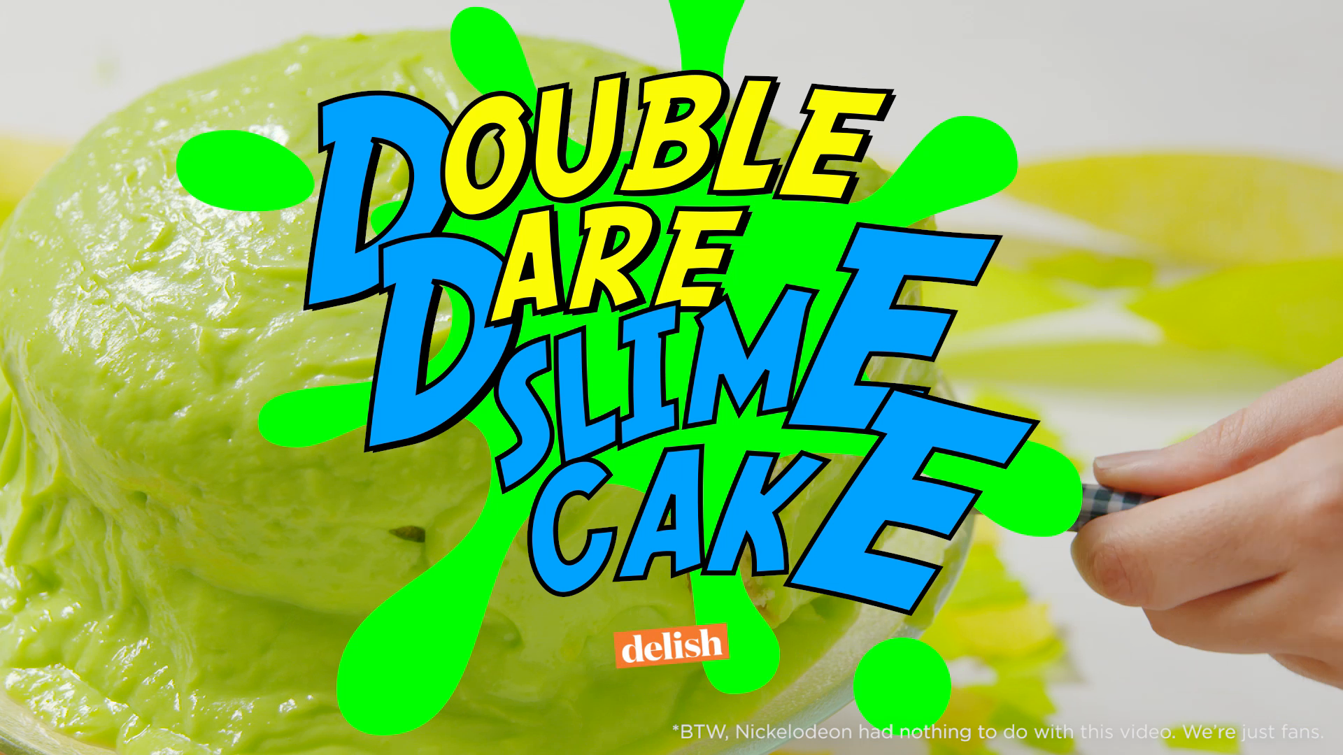 How to Make a Double Dare Cake - Nickelodeon-Inspired Slime Cake