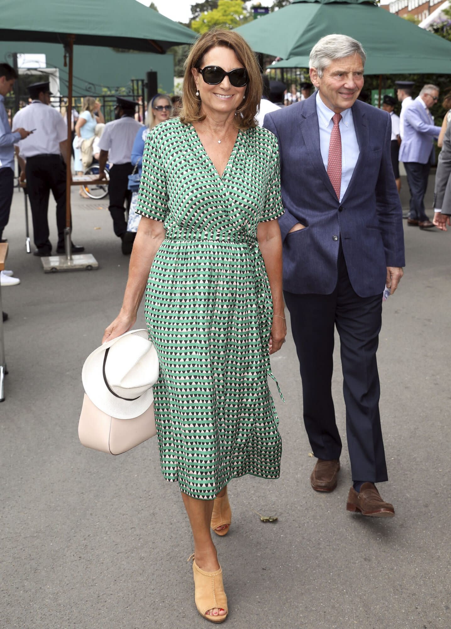 Kate Middleton’s Mom Carole Middleton Steps Out amid Coronavirus for a
