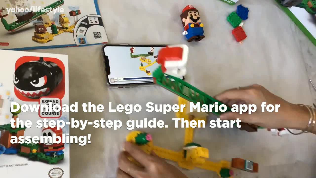 Lego Super Mario looks like a brick-building video game come to life - CNET