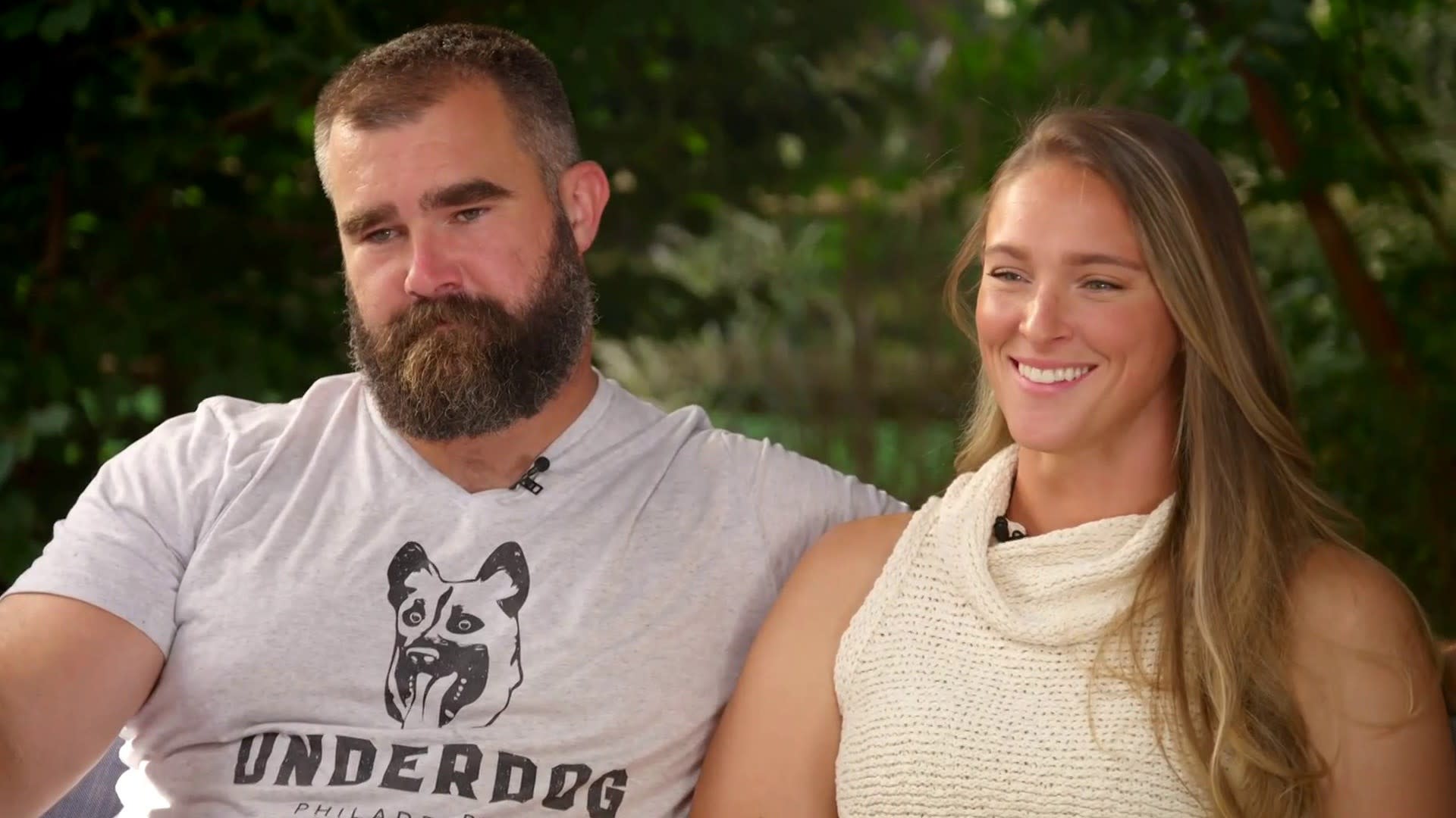 Jason Kelce's Daughter Wyatt Greets 'Uncle Trav' in Podcast Cameo