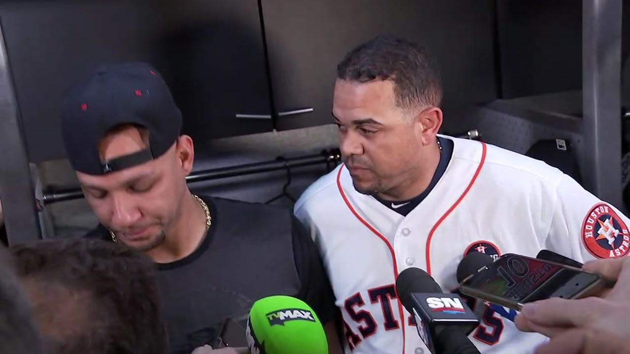 Houston Astros player under fire for apparent racist gesture 