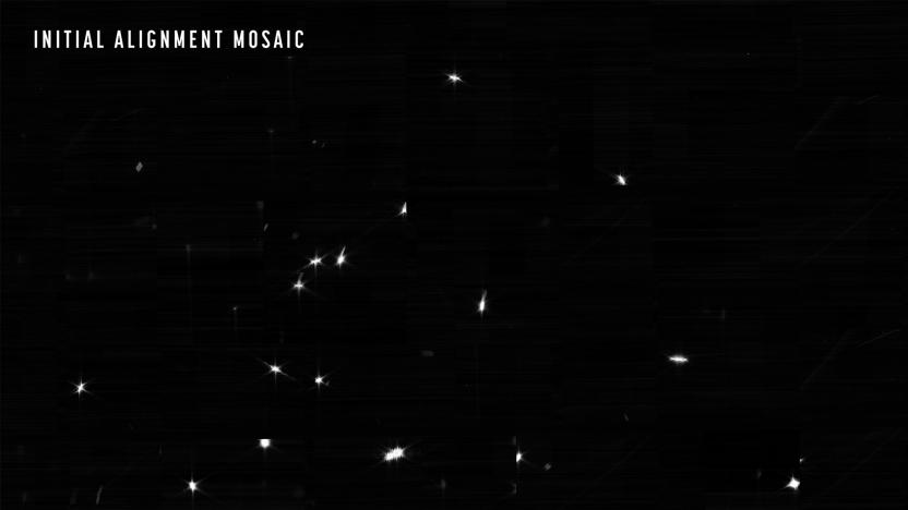 James Webb Space Telescope first star image mosaic