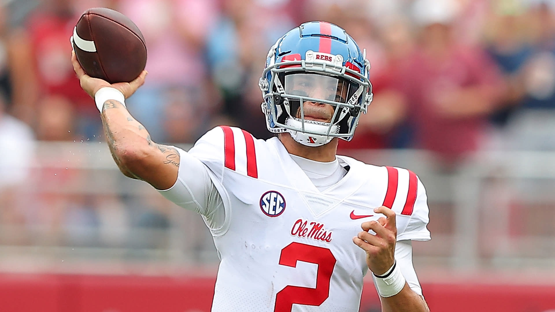 Panthers trade up to select Ole Miss QB Matt Corral in third round of 2022  NFL Draft