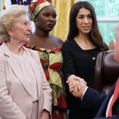 Trump Gives Awkward Response To Yazidi Woman Whose Family Was Killed By ISIS